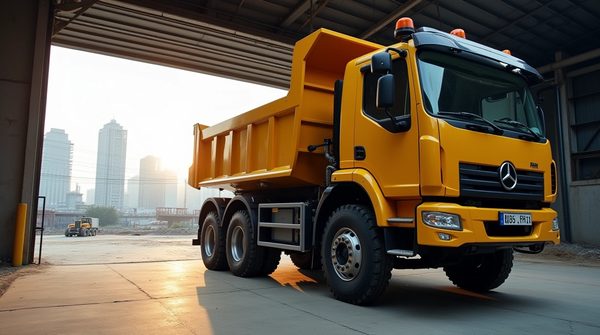 Location d'un camion benne : choisir la bonne solution pour vos travaux